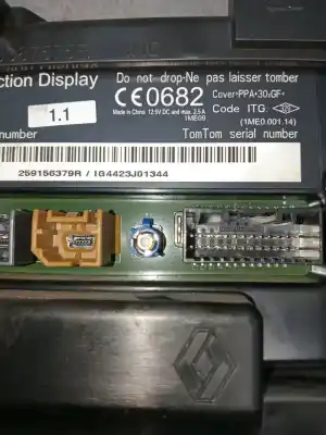 Автозапчастина б/у багатофункційний дисплей для renault captur i (j5_, h5_) 1.2 tce 120 посилання на oem iam 259156379r  