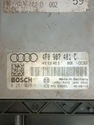 Автозапчастина б/у ебу контролер двигуна для audi a6 c6 (4f2) 3.0 tdi quattro посилання на oem iam 0281013611 4f0910402d 4f0907401c Автозапчастина б/у ебу контролер двигуна для audi a6 c6 (4f2) 3.0 tdi quattro посилання на oem iam 0281013611 4f0910402d 4f0907401c