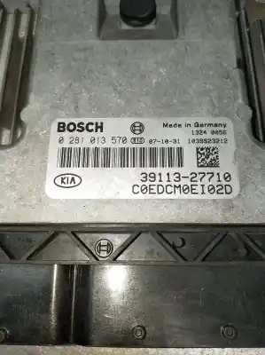 Peça sobressalente para automóvel em segunda mão centralina de motor uce por kia cee'd sw (ed) 2.0 crdi 140 referências oem iam 0281013570  3911327710