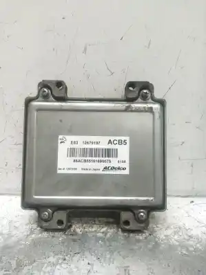 Second-hand car spare part ecu engine control for opel corsa e (x15) 1.4 (08, 68) oem iam references e8312679197 12679199 86acb5516188007s
