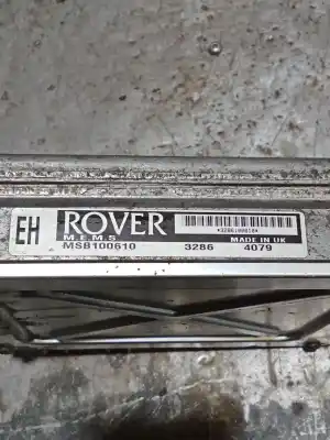 Second-hand car spare part ecu engine control for rover 200 ii fastback (rf) 220 d/sd oem iam references msb100610 4079 3286