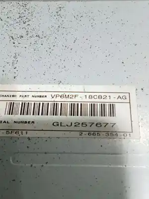 Автозапчастина б/у аудіо система / радіо cd для ford c-max (dm2) 1.8 tdci посилання на oem iam 7m5j18c939cx  vp6m2f18c821ag