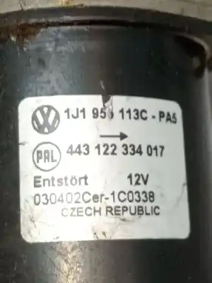 Second-hand car spare part front windshield wiper motor for seat leon (1m1) 1.9 tdi oem iam references 1j1955113c  443122334017