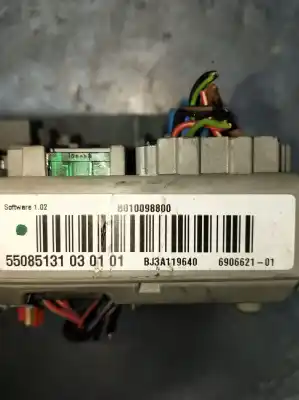 Second-hand car spare part fuse box unit for bmw 1 (e87) 120 d oem iam references 690662103 18844000002a 55085131030101