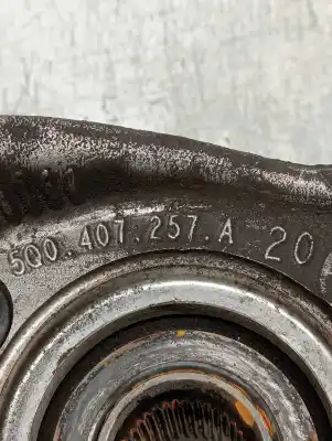 Автозапчасти б/у передняя левая кулачка за skoda superb (3v3) active ссылки oem iam 5q0407257a  