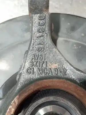 Second-hand car spare part front left knuckle for ford focus iii 1.5 tdci oem iam references av613k171  