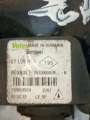 Автозапчасти б/у левая противотуманная фара за renault megane iii fastback (bz0/1_, b3_) 1.5 dci (bz09, bz0d, bz1w, bz29, bz14) ссылки oem iam 89208691  261500097r