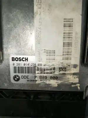 Pezzo di ricambio per auto di seconda mano centralina motore per bmw 3 touring (e91) 320 d riferimenti oem iam 0281014238  7809000