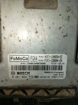 Second-hand car spare part ecu engine control for ford focus iii 1.5 tdci oem iam references 0281034773 f1f1286842a h1f112a650ee