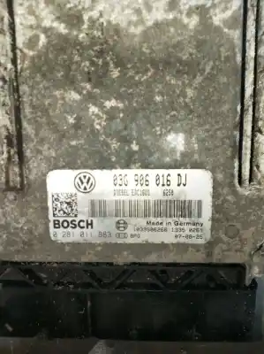 Автозапчасти б/у блок управления двигателем за skoda octavia ii (1z3) 1.9 tdi ссылки oem iam 0281011883  03g906016dj