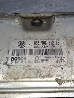 Автозапчасти б/у блок управления двигателем за seat toledo ii (1m2) 1.9 tdi ссылки oem iam 0281010228  038906012bs