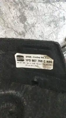 Автозапчасти б/у задний поддон за seat leon (1p1) 1.6 ссылки oem iam 1p0867769cn89  