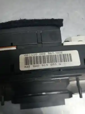 Peça sobressalente para automóvel em segunda mão quadrante por audi 80 b4 sedán (8c2) 1.9 tdi referências oem iam 110008563  8a0919033g