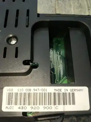 Автозапчасти б/у приборная доска за audi a6 c5 (4b2) 2.5 tdi ссылки oem iam 4b0920900c 110008947001  Автозапчасти б/у приборная доска за audi a6 c5 (4b2) 2.5 tdi ссылки oem iam 4b0920900c 110008947001