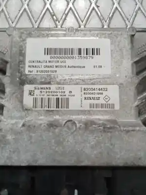 Second-hand car spare part ecu engine control for renault grand modus authentique oem iam references s120200102b 8200401568 8200414422
