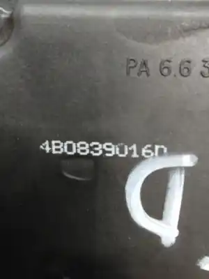 Автозапчастина б/у задній правий двиг центрального замкування для audi a4 b6 (8e2) 2.0 посилання на oem iam 4b0839016d  