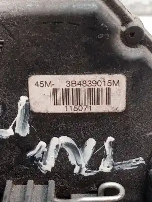 Second-hand car spare part rear left central locking system for seat leon (1m1) 1.9 tdi oem iam references 3b4839015m  