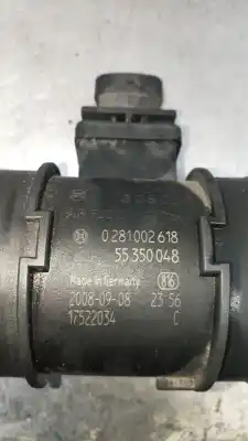Second-hand car spare part flowmeter for opel astra h gtc (a04) 1.9 cdti (l08) oem iam references 0281002618  55350048 Second-hand car spare part flowmeter for opel astra h gtc (a04) 1.9 cdti (l08) oem iam references 0281002618  55350048