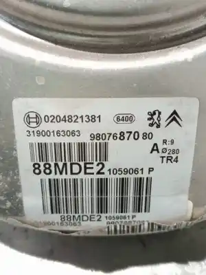 Автозапчастина б/у гальмівний серво для citroen c5 aircross (a_) 2.0 bluehdi 180 (ajehzr) посилання на oem iam 9807687080  0204821381