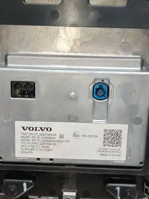 Second-hand car spare part multifunction display for volvo xc60 business plus 2wd oem iam references 32247465aa  qv00004a