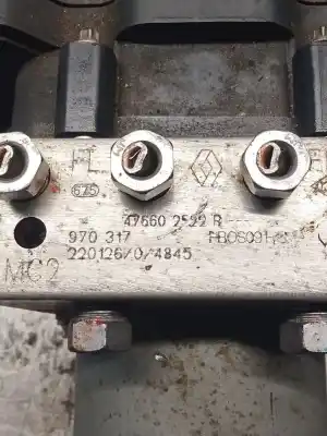 Peça sobressalente para automóvel em segunda mão abs por dacia spring ev (b6m1) referências oem iam 2265106452 476602522 0265956948