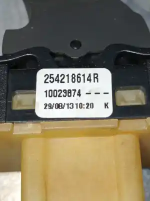 Peça sobressalente para automóvel em segunda mão botão / interruptor elevador vidro dianteiro direito por renault captur i (j5_, h5_) 1.2 tce 120 referências oem iam 254218614r  