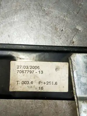 Second-hand car spare part rear left window regulator for bmw 1 (e87) 120 d oem iam references   706779713