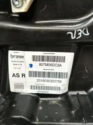 Second-hand car spare part passenger side right window regulator for infiniti q30 2.2 d oem iam references a2469065200 933866101 807m05dc3a 