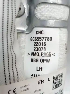 Peça sobressalente para automóvel em segunda mão airbag de cortina dianteiro esquerdo por dacia spring ev (b6m1) referências oem iam gc6557780 23078 22016