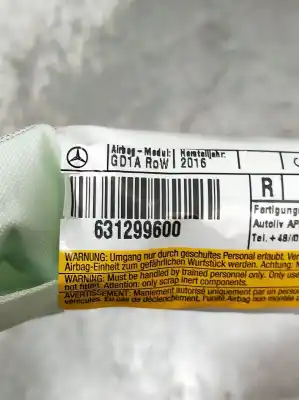 Автозапчастина б/у передня права подушка безпеки для infiniti q30 2.2 d посилання на oem iam 631299600 0589p1000241 nx5da162260185