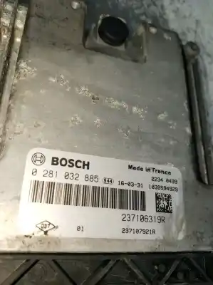 Автозапчасти б/у блок управления двигателем за renault kangoo / grand kangoo ii (kw0/1_) 1.5 dci 90 (kw05, kw08, kw0g, kw11) ссылки oem iam 0281032885 237107921r 237106319r