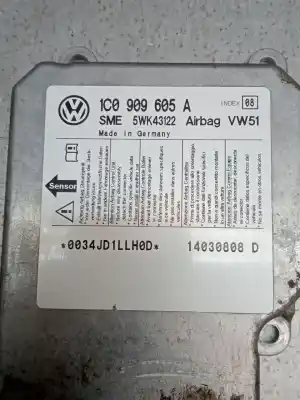 Second-hand car spare part airbag control unit for seat leon (1m1) 1.9 tdi oem iam references 1c0909605a  5wk43122