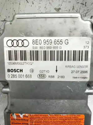 Автозапчастина б/у блок управління подушками безпеки для audi a4 b7 (8ec) 2.0 tfsi посилання на oem iam 8e0959655g  0285001668