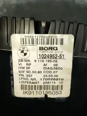 Peça sobressalente para automóvel em segunda mão quadrante por bmw 1 (e87) 120 d referências oem iam 911019505  170026910