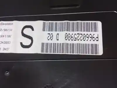 Автозапчастина б/у панель інструментів для citroen c2 (jm_) 1.4 посилання на oem iam p9660225980  