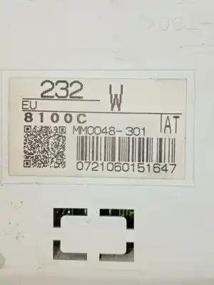 Second-hand car spare part dashboard for citroen c-zero * oem iam references 0721060151647  mm0048301