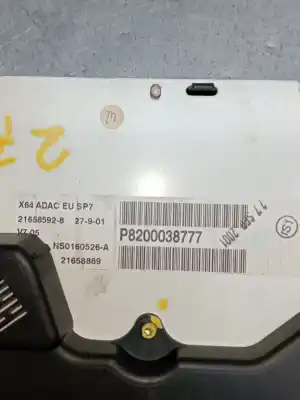 Pezzo di ricambio per auto di seconda mano pannello degli strumenti per renault scenic rx4 (ja0) 1.9 dci salomon riferimenti oem iam p8200038777  216585928b