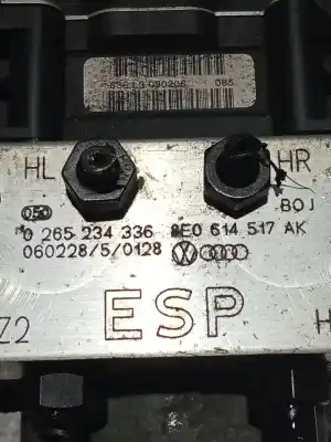 Second-hand car spare part abs for audi a4 b7 (8ec) 2.0 tdi 16v oem iam references 0265950474 8e0614517ak 0265234336