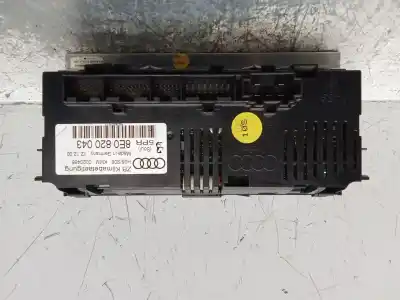 Peça sobressalente para automóvel em segunda mão comando de sofagem (chauffage / ar condicionado)  por audi a4 b6 (8e2) 2.0 referências oem iam 8e0820043  
