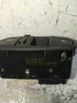 Second-hand car spare part left front power window switch for opel corsa e (x15) 1.3 cdti (08, 68) oem iam references 13430017  315625731