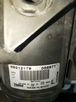Pezzo di ricambio per auto di seconda mano faro anteriore sinistro per volkswagen passat b6 variant (3c5) 2.0 tdi 16v riferimenti oem iam 89312179  088977