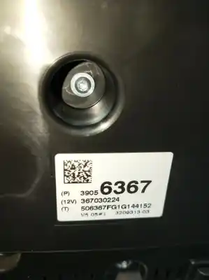 Peça sobressalente para automóvel em segunda mão quadrante por opel corsa e (x15) 1.3 cdti (08, 68) referências oem iam 367030224  39056367