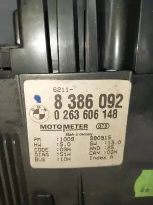 Peça sobressalente para automóvel em segunda mão quadrante por bmw 3 (e46) 318 i referências oem iam 0263606148  8386092