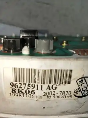 Peça sobressalente para automóvel em segunda mão quadrante por daewoo lanos (klat) 1.6 16v referências oem iam 96275911ag  19981106