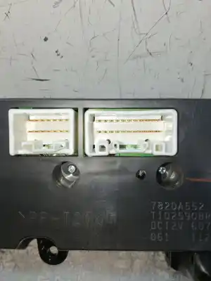 Second-hand car spare part heating / air conditioning control panel for citroen c-zero * oem iam references 7820a552  t1025908r