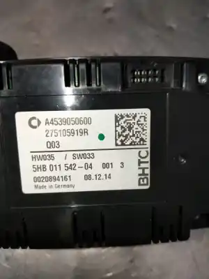 Автозапчасти б/у отопление / кондиционирование воздуха за smart forfour 0.9 turbo cat ссылки oem iam a4539050600 5hb01154204 0020894161 275105919r