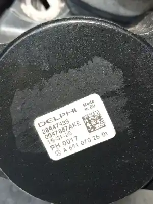 Pezzo di ricambio per auto di seconda mano pompa diniezione per infiniti q30 2.2 d riferimenti oem iam a6510702601  28447439