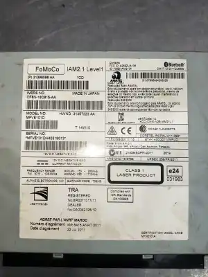 Peça sobressalente para automóvel em segunda mão sistema de áudio / rádio cd por volvo v40 2.0 diesel cat referências oem iam 31396096aa  31357223aa