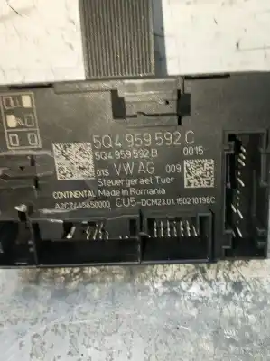 Second-hand car spare part electronic module for seat leon sc (5f5) style oem iam references 5q4959592c  