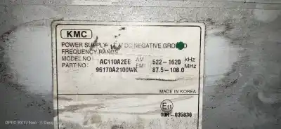 Second-hand car spare part gps navigation system for kia cee´d 1.6 gdi cat oem iam references 96170a2100wk  